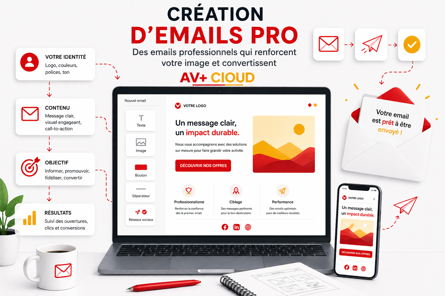 Email Pro Illustration